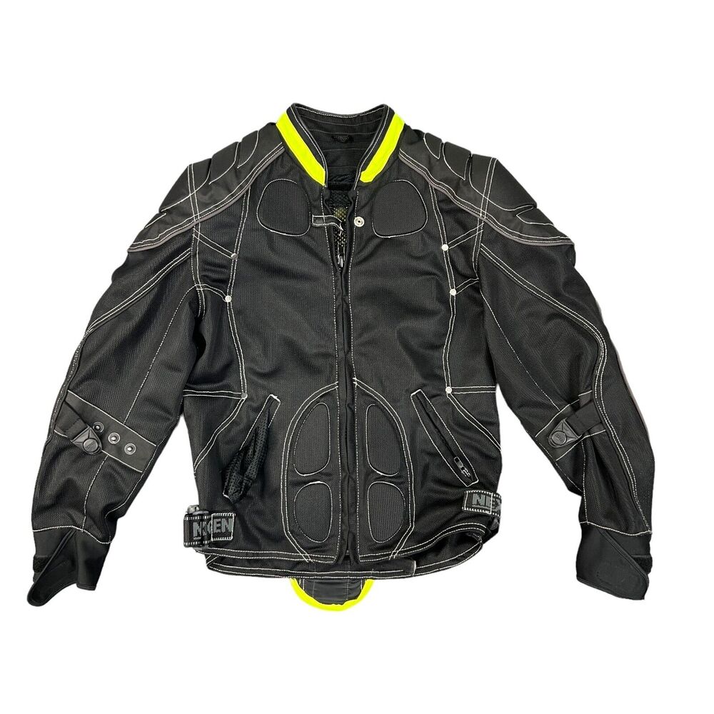 Nexgen Motorcycle Jacket Womens S‎ Small 2199 Turtle Shell Padded Riding *READ